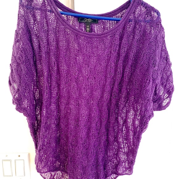 Jessica Simpson purple top - Picture 1 of 5